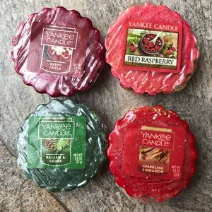 Yankee candle wax tarts